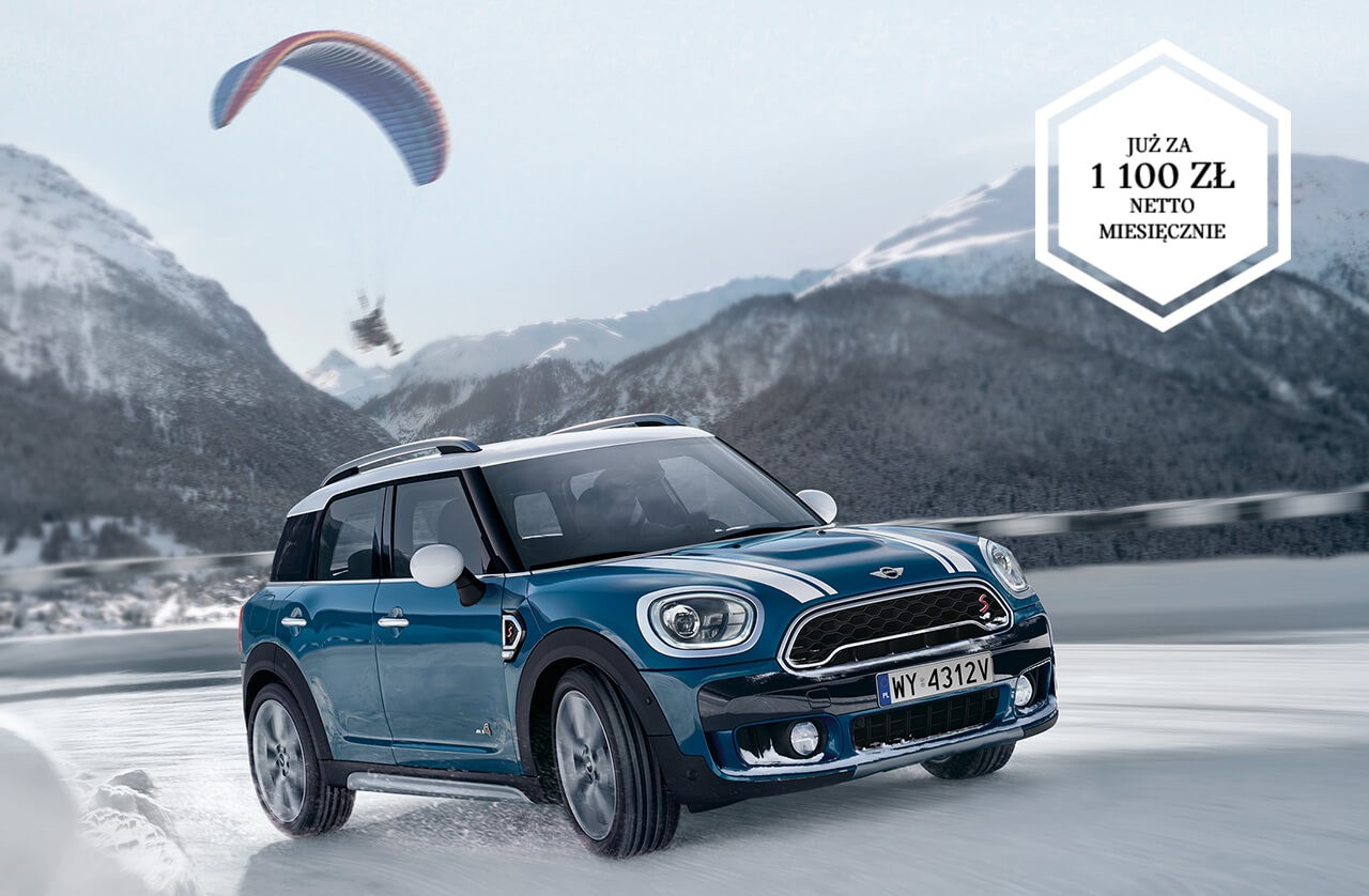 MINI Countryman to kompaktowy SUV z napędem na cztery koła All4.